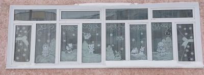 Снежная сказка на окне_24